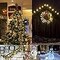 33FT 100 LED Christmas String Lights – USB or Battery Powered, 8 Modes with Timer & Memory Function, Waterproof Indoor/Outdoor Fairy Lights for Holiday, Party, Tree, Fence Decor (Warm White)